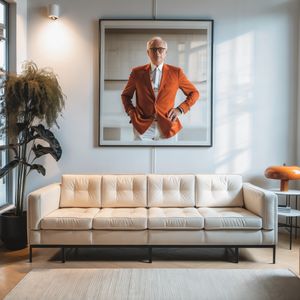 Дизайнерский диван #2f30f2