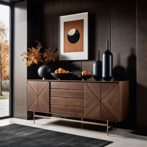 Дизайнерская мебель для хранения #2f4e5b