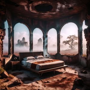 Дизайнерская кровать #2f2eef