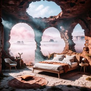 Дизайнерская кровать #2f2efa