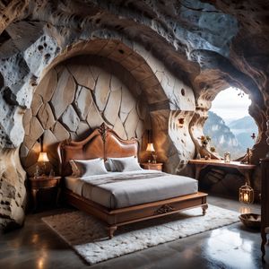 Дизайнерская кровать #2f779b