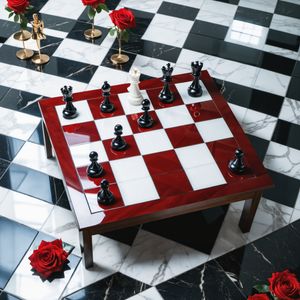 Дизайнерский стол #2f2a19