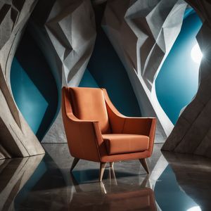 Дизайнерский стул #2fa291